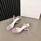 Damen elegante Sandalen mit filigranen Riemen R&B