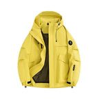 Herren multifunktionale Outdoor-Jacke mit verstellbarer Kapuze