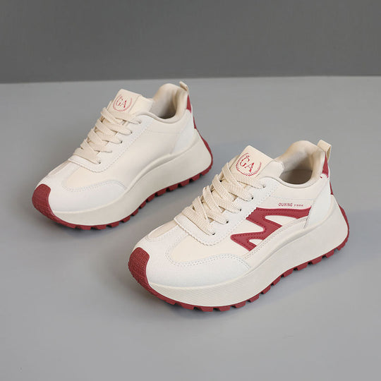 Damen modische Sneakers mit strapazierfähiger Laufsohle und gepolstertem Innenfutter R&B