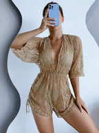 Damen Strand-Latzkleid R&B