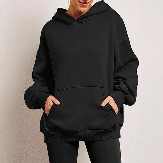 Damen bequemer Kapuzenpullover R&B