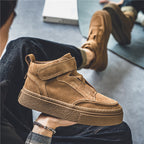 Damen Hohe Sneakers mit elastischer Einschlupf-Oberfläche und robustem Profil R&B