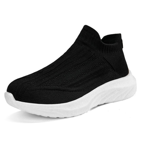 Damen Strick-Sneaker mit rutschfestem Profil und atmungsaktiver Obermaterialstruktur R&B
