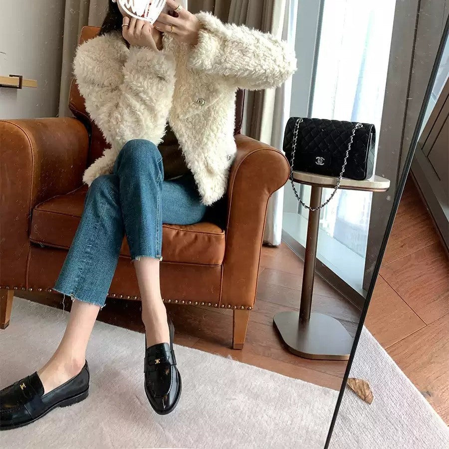Damen Elegante und komfortable Schuhe im Loafer-Stil R&B