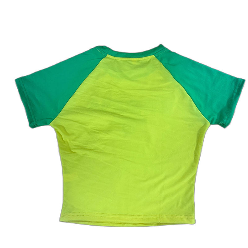 Damen Sportliches T-Shirt mit originellem Motiv R&B