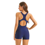 Damen Sportlicher Einteiler mit floralem Design R&B