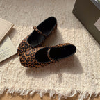 Damen Ballerinas mit tierischen Applikationen und komfortablem Innenfutter R&B