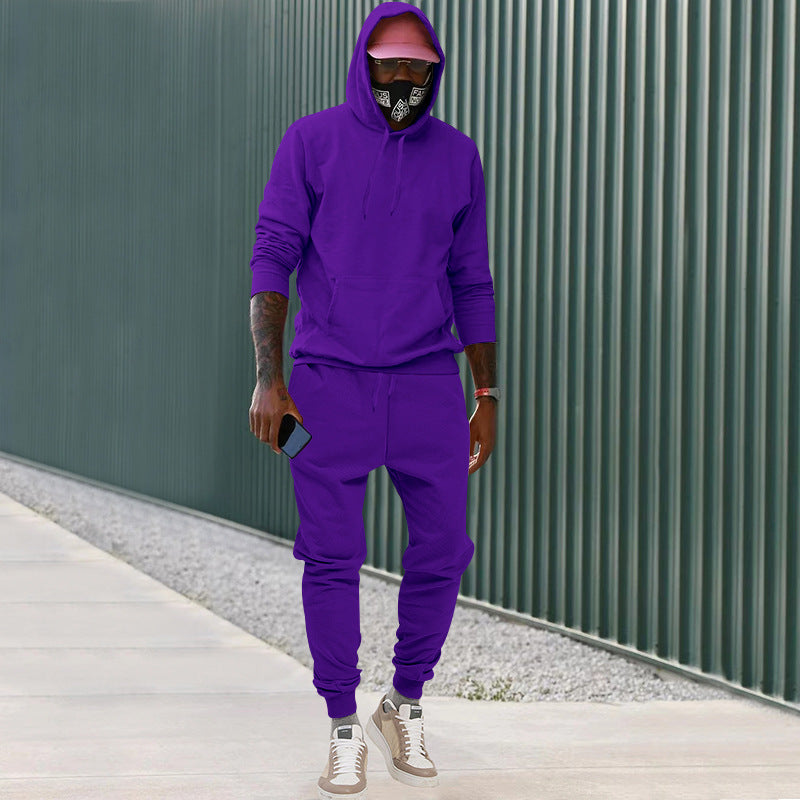 Herren Sportanzug mit Hoodie und bequemen Jogginghosen R&B