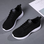 Damen Modische und atmungsaktive Sneaker mit flexiblem Mesh-Obermaterial