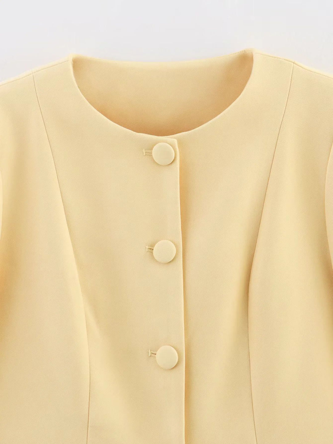 Damen Elegante Blazerjacke mit feinen Knopfdetails und praktischen Taschen R&B
