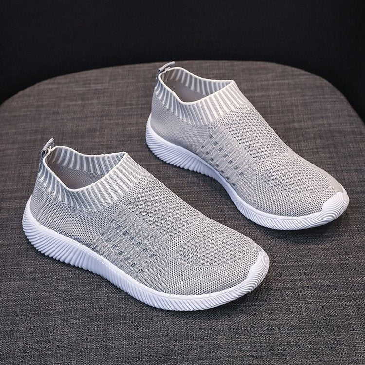 Damen Atmungsaktive Slip-On Sportschuhe mit flexibler Sohle R&B