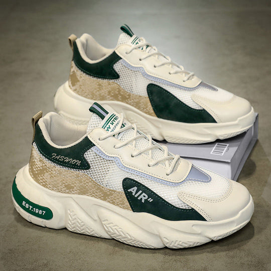 Damen modische Sneaker mit atmungsaktivem Obermaterial und dämpfender Mittelsohle R&B