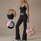 Damen Sportliche Leggings mit modischem Oberteil und innovativem Schnitt R&B