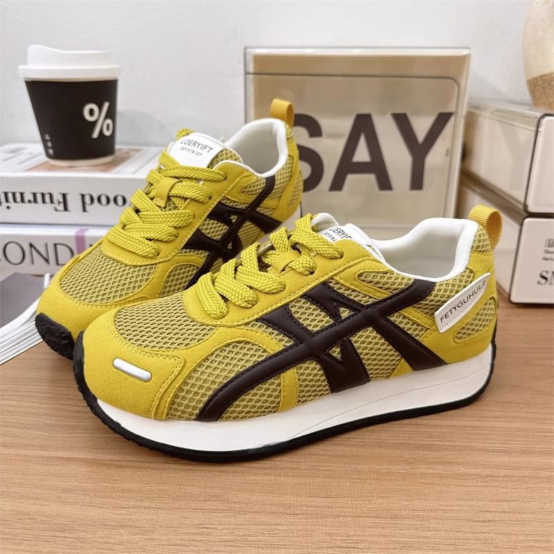 Damen Sportliche Sneakers mit atmungsaktiver Netzstruktur und strapazierfähigem Obermaterial R&B