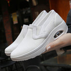 Damen Atmungsaktive Slip-On Sneakers mit dämpfender Sohle und flexiblem Design R&B