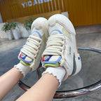 Damen Sportliche Sneaker mit atmungsaktiver Obermaterialstruktur und rutschfester Sohle R&B