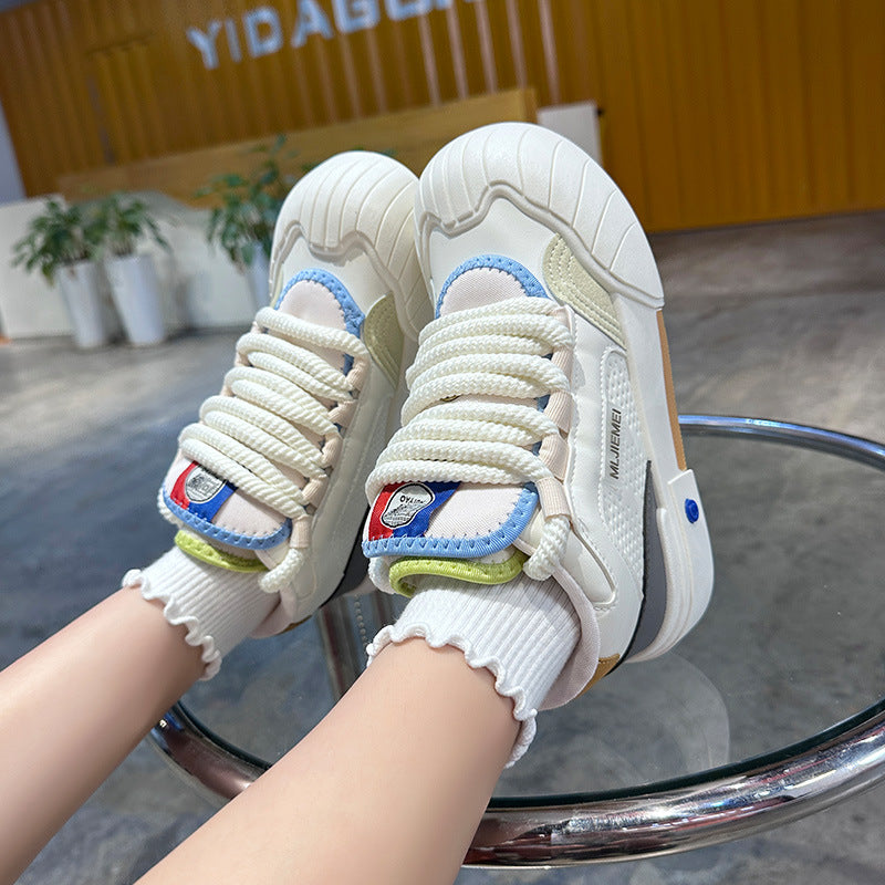 Damen Sportliche Sneaker mit atmungsaktiver Obermaterialstruktur und rutschfester Sohle R&B