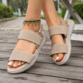 Damen Sportliche Sandalen mit verstellbaren Riemen und rutschfester Sohle R&B