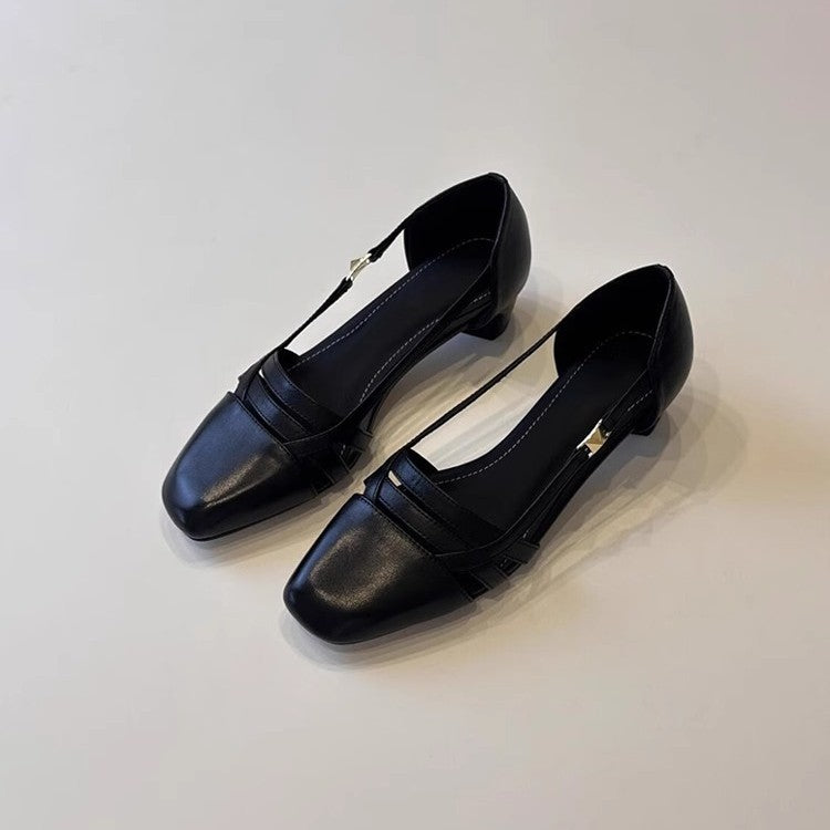 Damen Slingback Pumps mit modischem Riemendesign