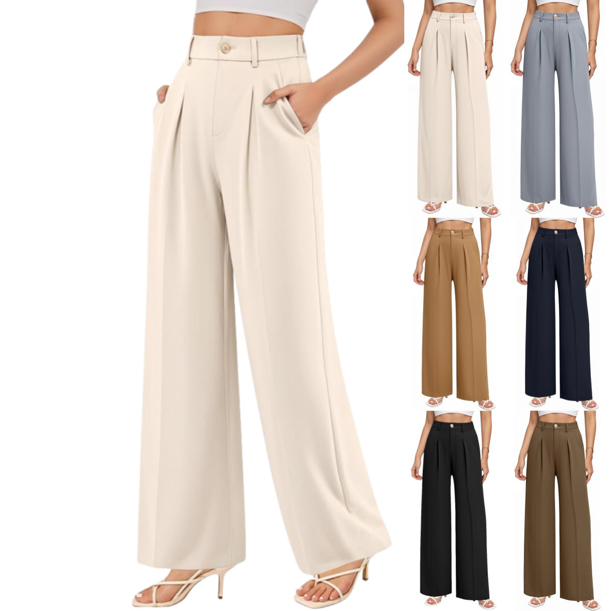 Damen Weite Design Anzughose Damen