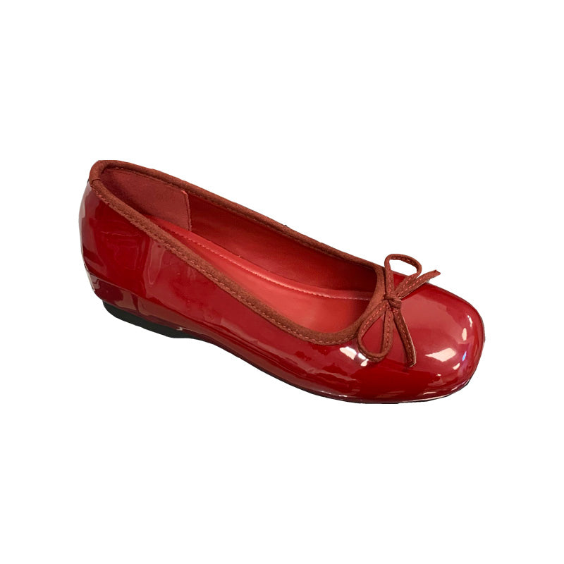 Damen Ballerinas mit dekorativer Schleifenverzierung und bequemer Sohle R&B