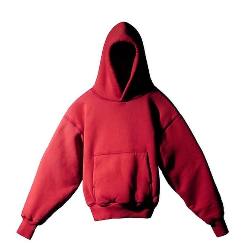 Damen Oversized Kapuzenpullover mit Kängurutasche und hochwertiger Baumwollmischung R&B