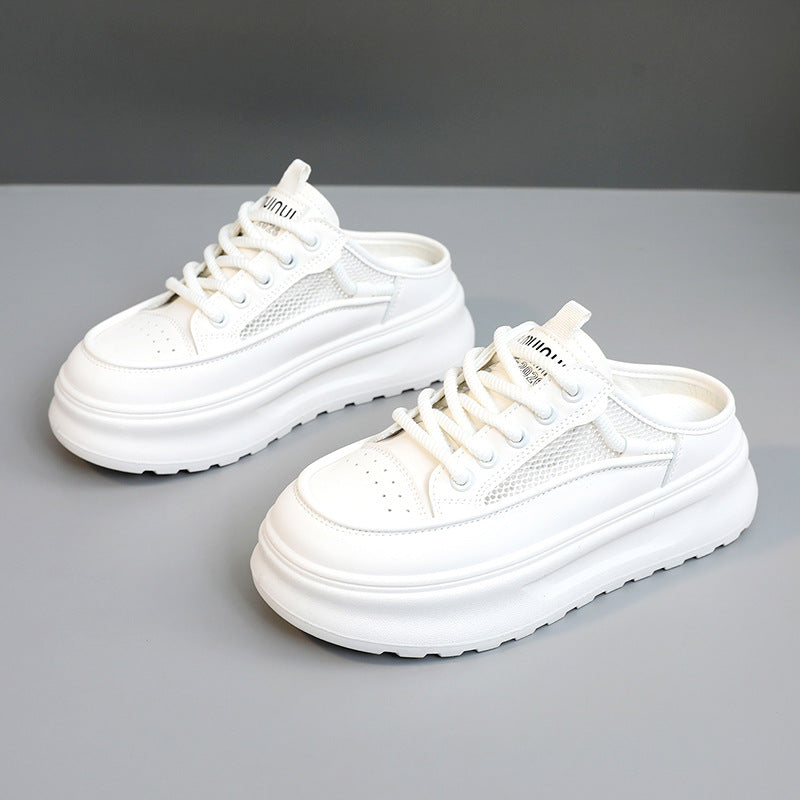 Damen Slipper Sneakers mit ergonomischem Komfort und atmungsaktiver Mesh-Oberfläche R&B