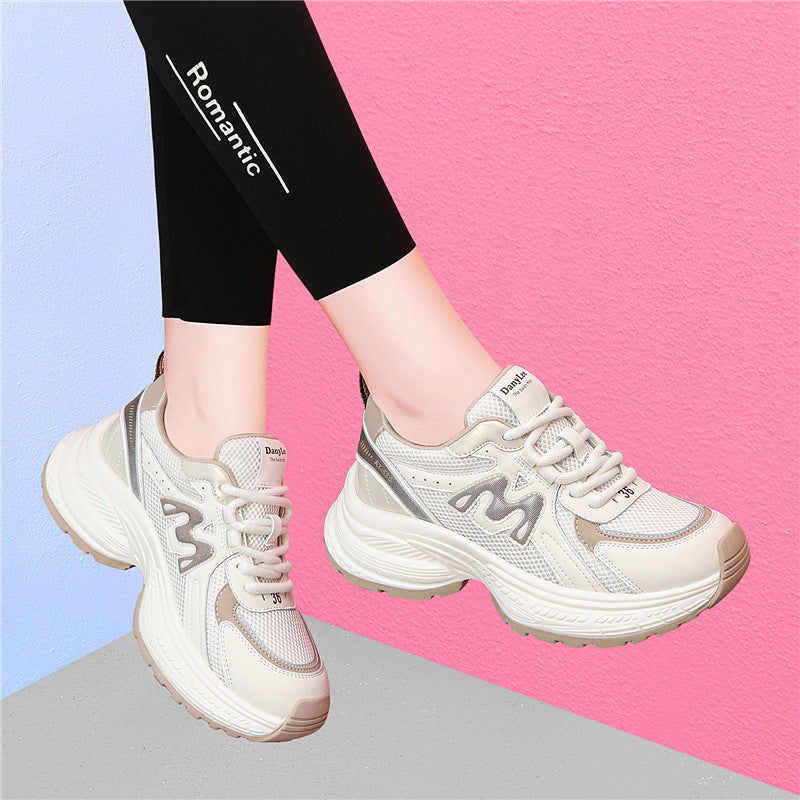Damen Freizeit-Sneaker mit dämpfender Sohle und atmungsaktivem Obermaterial R&B