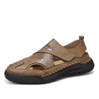 Herren Sandalen mit atmungsaktiver Oberseite und rutschfester Sohle R&B