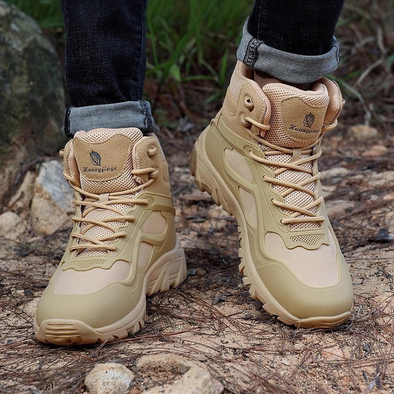 Damen Hochwertige Wanderstiefel mit rutschfester Sohle und atmungsaktiven Obermaterialien R&B
