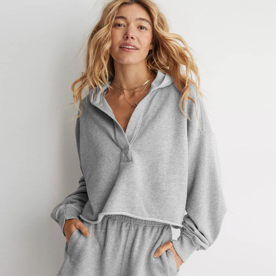 Damen Oversized Kapuzenpullover R&B