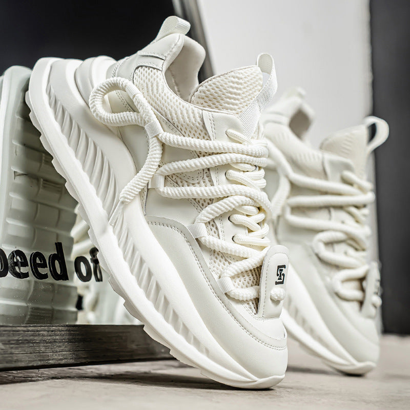 Damen Sportliche Chunky-Sneaker mit atmungsaktivem Design und rutschfester Sohle R&B