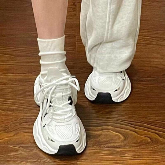 Damen Sportliche Sneakers mit atmungsaktiver Mesh-Oberfläche und reaktionsfreudiger Dämpfung R&B