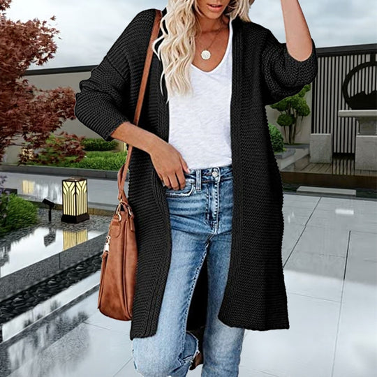 Damen Grobstrickmantel im lässigen Oversized-Stil R&B