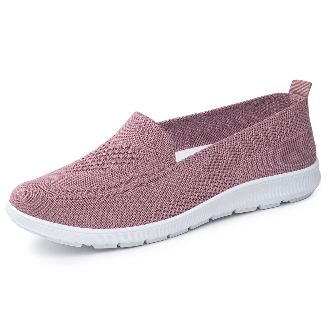 Damen Atmungsaktive Strick-Slipper R&B