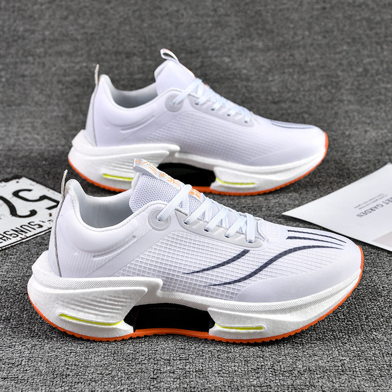Damen sportliche Leichtathletik-Sneaker mit atmungsaktiver Mesh-Oberfläche