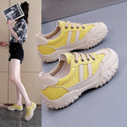 Damen Sportliche Lauf-Sneaker mit rutschfester Profilsohle und atmungsaktiver Mesh-Oberfläche R&B