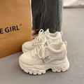 Damen Chunky Sneakers mit vielseitigem Design und bequemer Dämpfung Heidi Mode