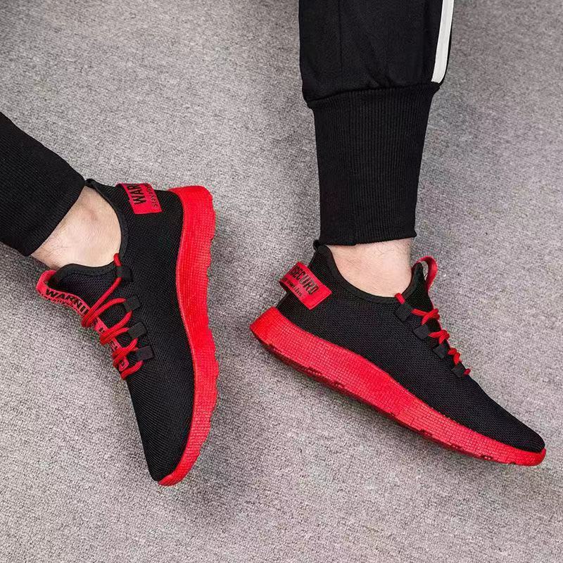 Damen Sportliche Lauf-Sneaker mit atmungsaktivem Mesh-Obermaterial und rutschfester Sohle R&B
