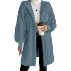 Damen Kapuzenjacke aus luxuriösem Fleece