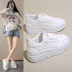 Damen Komfortable Plateau-Sneakers mit atmungsaktivem Obermaterial R&B