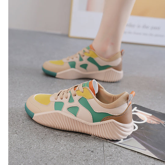Damen Sportliche Sneakers mit atmungsaktiver Mesh-Oberfläche und flexiblem Profil R&B