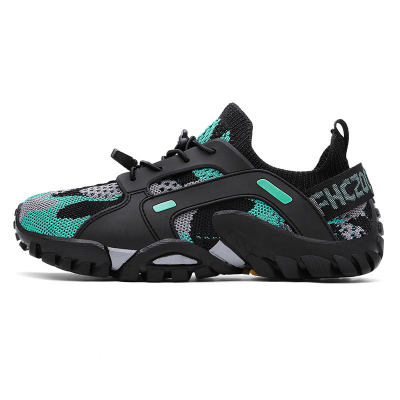 Damen Sportliche Freizeit-Sneaker mit atmungsaktivem Netzmaterial und rutschfester Sohle