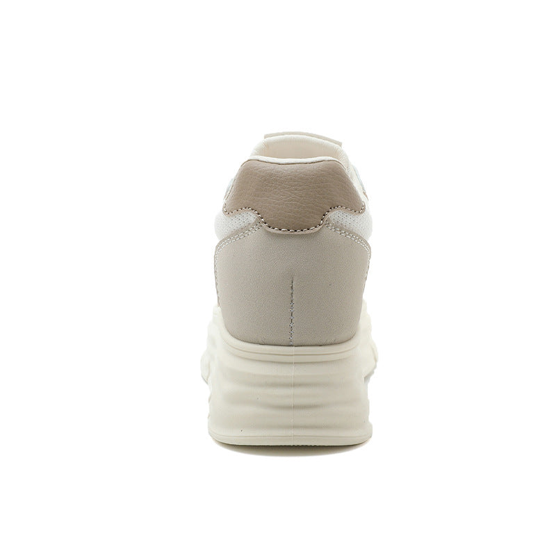 Damen Plateau Sneakers mit atmungsaktivem Mesh-Obermaterial und dämpfender Sohle R&B