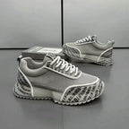 Damen Sportliche Sneakers mit atmungsaktivem Mesh und griffiger Sohle R&B