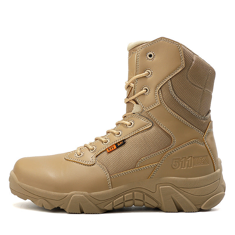 Damen Militärische Wanderstiefel mit rutschfester Sohle