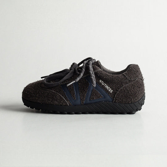 Damen Lauf Sneakers mit Sportlichem Design und Hochwertigem Wildleder R&B