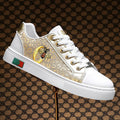 Damen modische Sneaker mit einzigartigem Musterdruck und hochwertiger Verarbeitung R&B