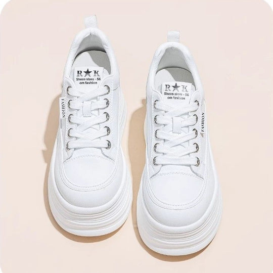 Damen Plateau Sneaker mit eleganter Silhouette und dämpfender Sohle R&B