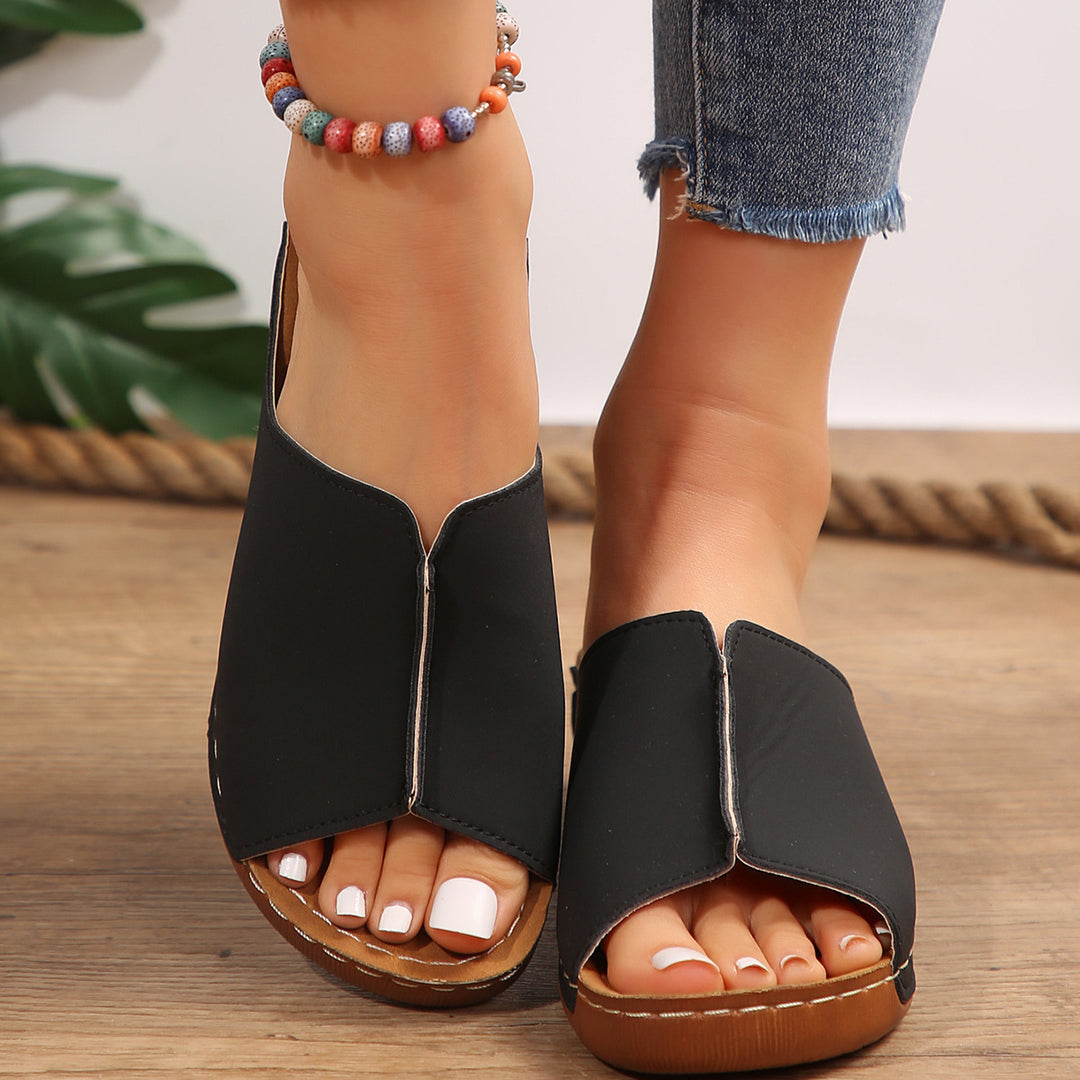 Damen Komfort Sandalen mit elegantem Riemendesign R&B